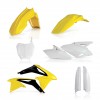 KIT PLÁSTICOS COMPLETO ACERBIS SUZUKI RM-Z 450 2008 - 2017 COR ORIGINAL